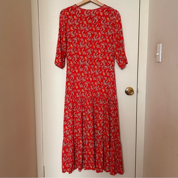 NWOT Sunday Mi Amor Floral Maxi Dress - Picture 2 of 4